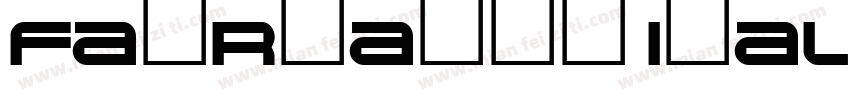Fairbanks Italic字体转换